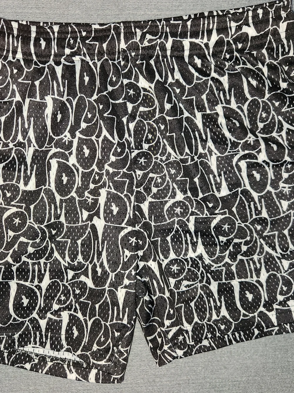 Black and White Graphic Shorts #346